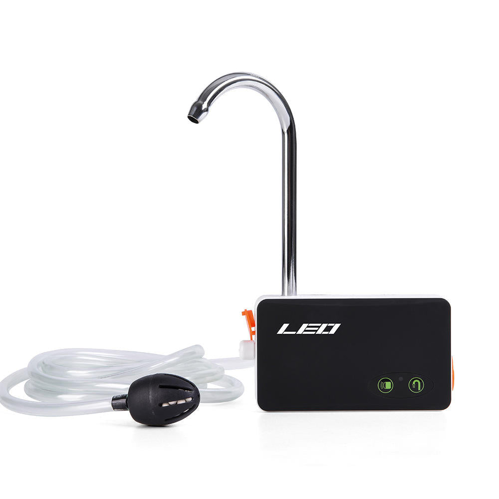 28015 2 in 1 USB Rechargeable Fishing Pumping Aeration Air Pump with 3 Lure LED Lights Image 2