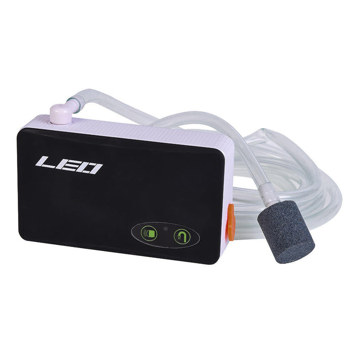 28015 2 in 1 USB Rechargeable Fishing Pumping Aeration Air Pump with 3 Lure LED Lights Image 3