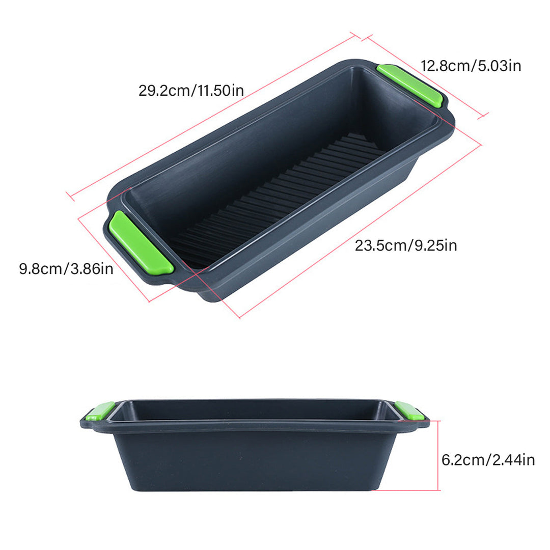 29.2x12.8x6.2cm Silicone Cake Mold DIY Non-stick Bread Toast Mould Loaf Pastry Baking Mold Bakeware Image 2