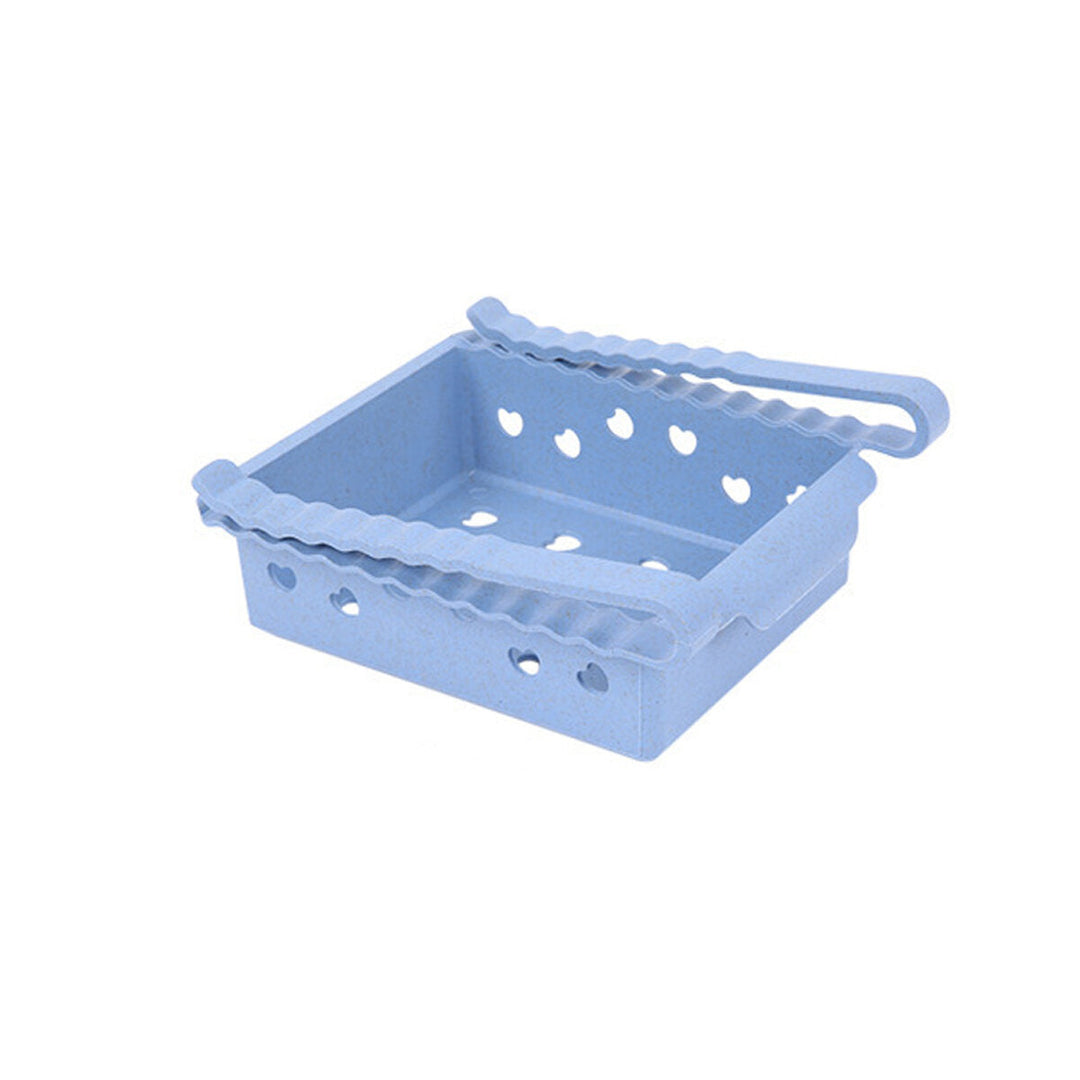 2L Refrigerator Storage Rack Food Organizer Shelf Box Pull-out Drawer Holder Camping Picnic Image 7