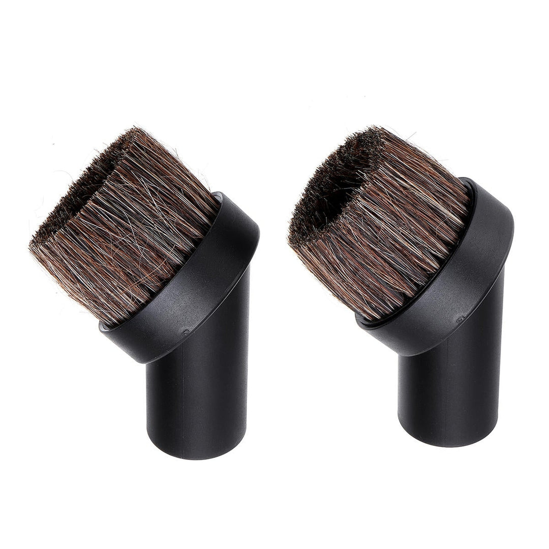 2pcs 32mm Dusting Soft Round Cleaning Brush For Numatic Henry Vacuum Haier Vacuum Cleaner Image 1