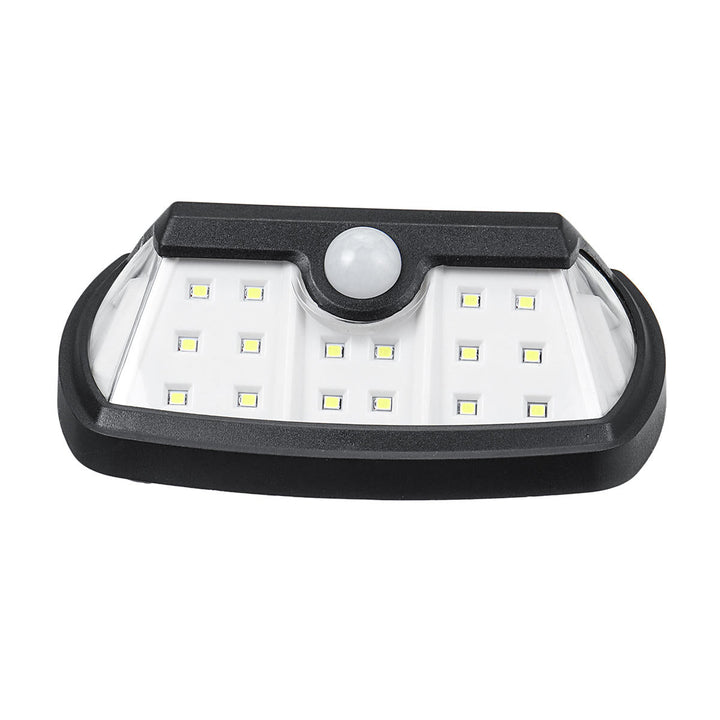 28/42LED Waterproof LED Solar Wall Light Outdoor PIR Motion Sensor Garden Lamp Image 5