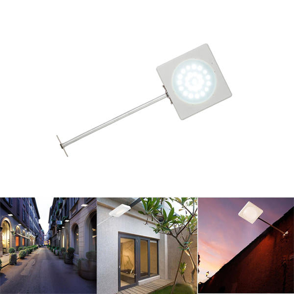 25 LED Microwave Motion Sensor Solar Light Waterproof IP65 Outdoor Street Light Security Lamp Image 3