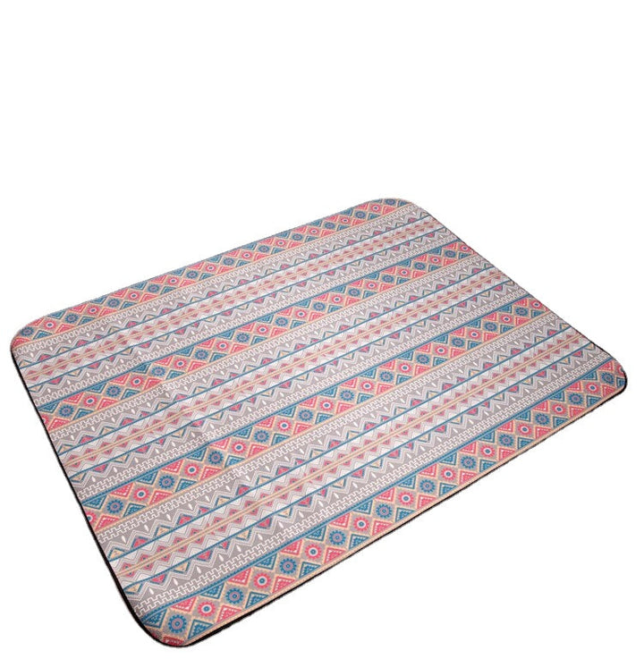 2Mx2M Outdoor Ethnic Camping Mat Thickened Outdoor Picnic Mat Picnic Cloth Floor Mat Portable Waterproof and Image 5