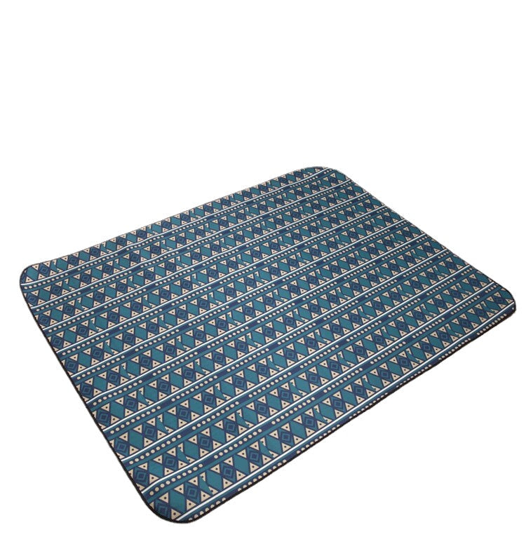 2Mx2M Outdoor Ethnic Camping Mat Thickened Outdoor Picnic Mat Picnic Cloth Floor Mat Portable Waterproof and Image 7