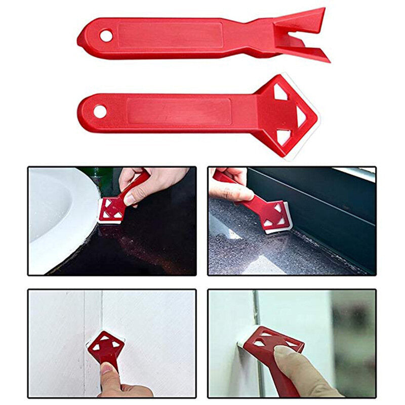 2Pcs Mini Handmade Tools Scraper Utility Practical Floor Cleaner Tile Cleaner Surface Glue Residual Shovel Image 5