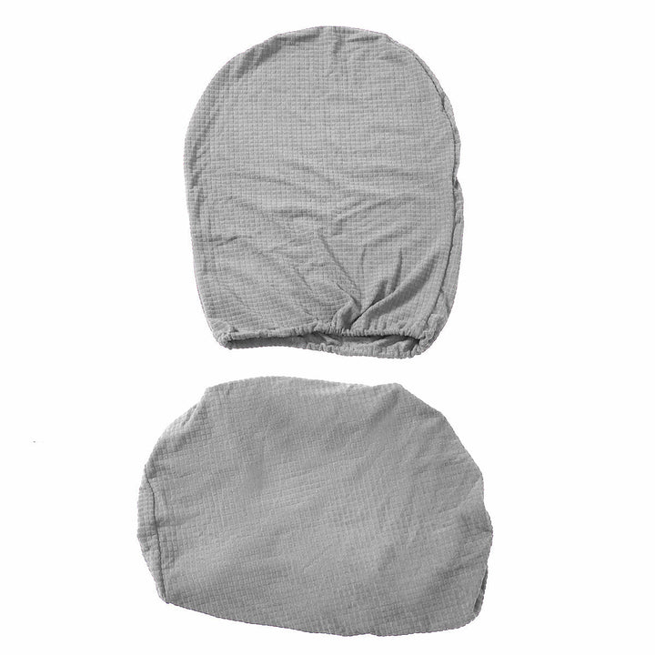 2pcs Office Computer Rotating Chair Slipcover Protective Stretch Seat Cover Image 4