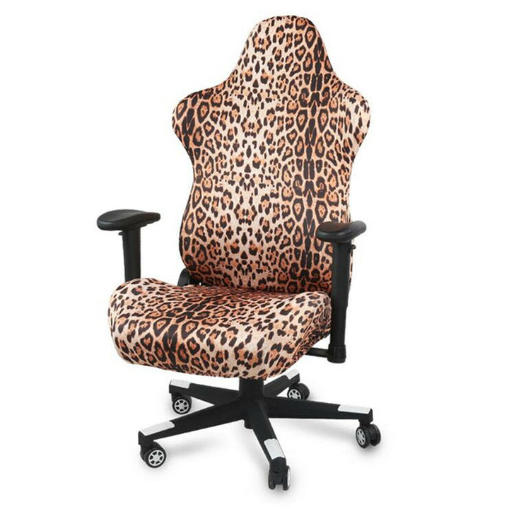 2pcs Gaming Chair Cover Polyester Fiber Office Chair Cover Elastic Armchair Seat Covers for Home Office Computer Chairs Image 2