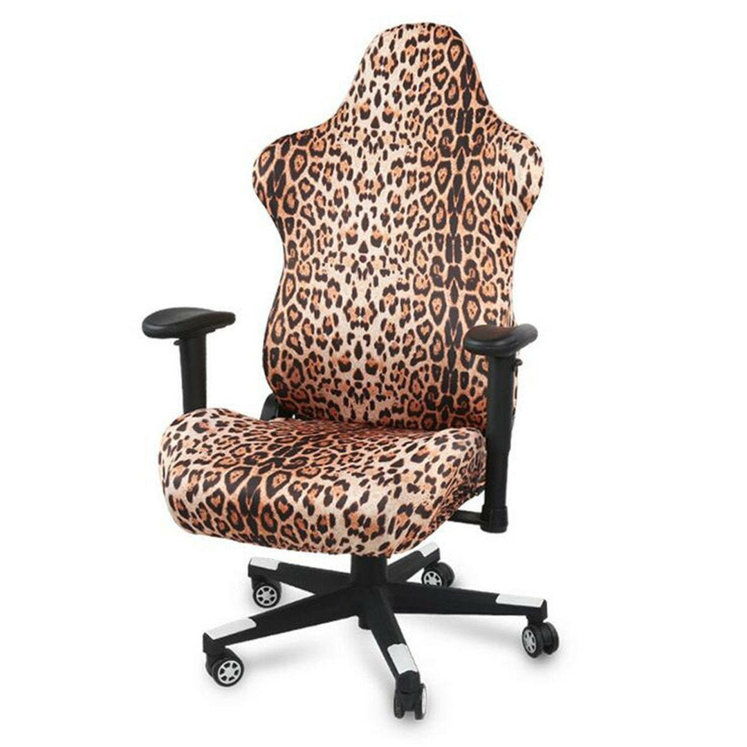 2pcs Gaming Chair Cover Polyester Fiber Office Chair Cover Elastic Armchair Seat Covers for Home Office Computer Chairs Image 1