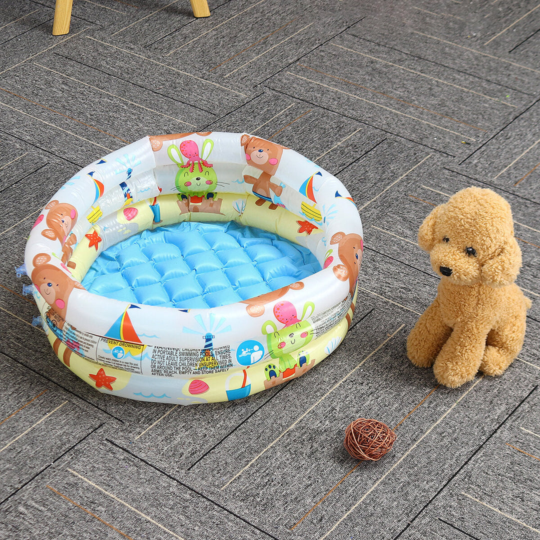 3 Ring Baby Kids Inflatable Swimming Pool Ocean Ball Pool Bathtub Outdoor Indoor Children Water Play Fun Toys Image 2