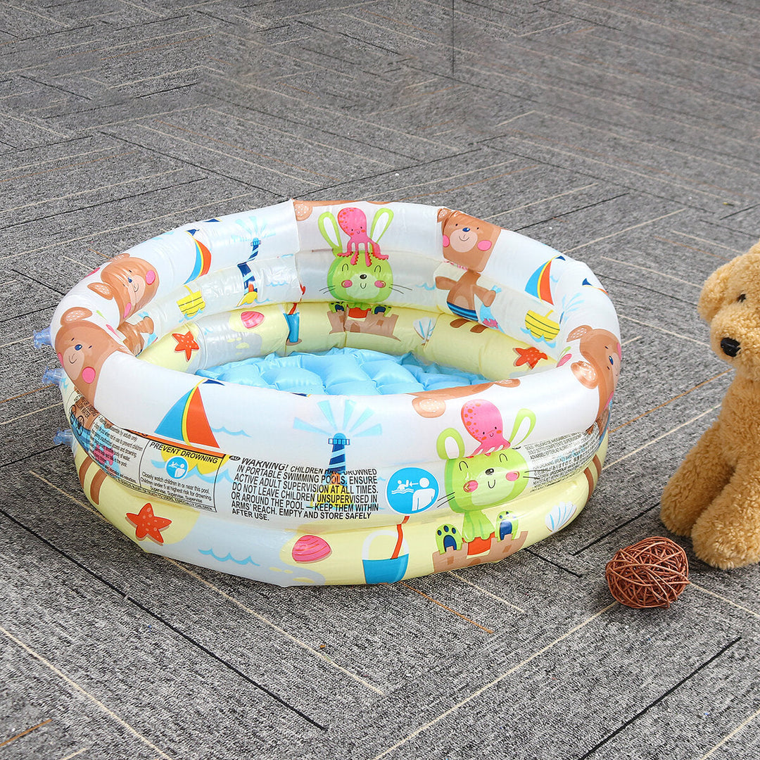 3 Ring Baby Kids Inflatable Swimming Pool Ocean Ball Pool Bathtub Outdoor Indoor Children Water Play Fun Toys Image 3