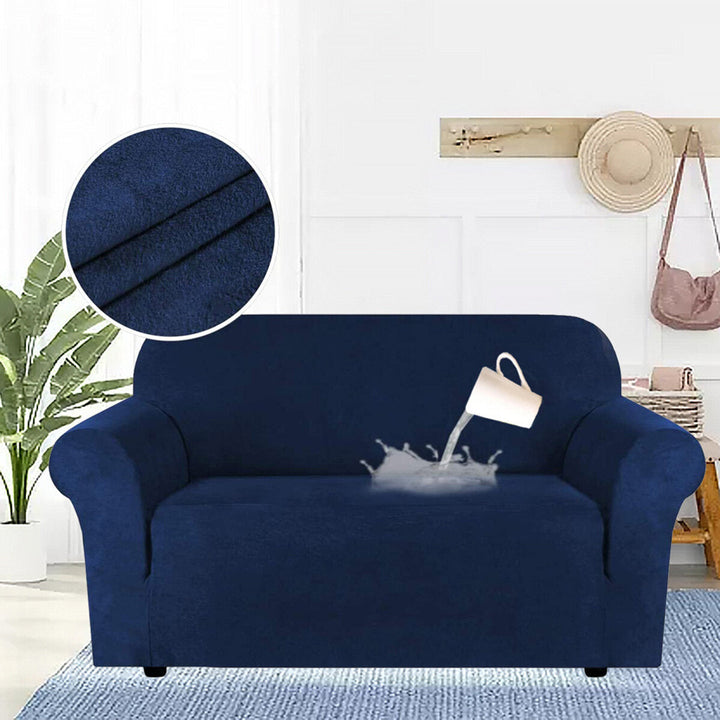 3 Seaters Elastic Sofa Cover Universal Chair Seat Protector Couch Case Stretch Slipcover Home Office Furniture Image 3