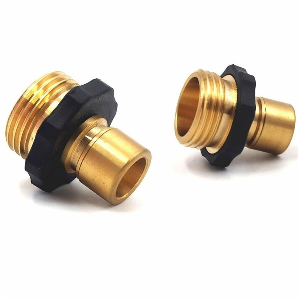 3/4 Water Pipe Connectors Garden Hose Quick Connect Set Quick-Connect Hose Tap Connector Adapter Image 3