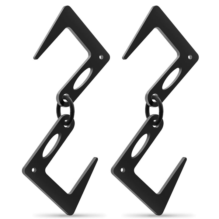 2pcs/set Lantern Hooks Hanger S Hook Carbon Steel Bonfire Hanger Hook Outdoor Camping Multi-Functional Image 10