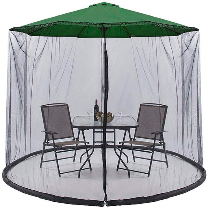 300x230cm Patio Umbrellas Mesh Net Tables Picnic Net Cover Install Anti-mosquitoes Net Image 1