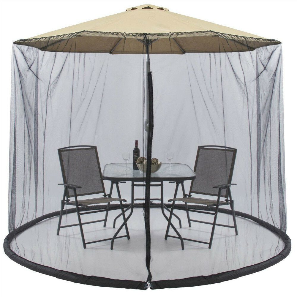 300x230cm Patio Umbrellas Mesh Net Tables Picnic Net Cover Install Anti-mosquitoes Net Image 9