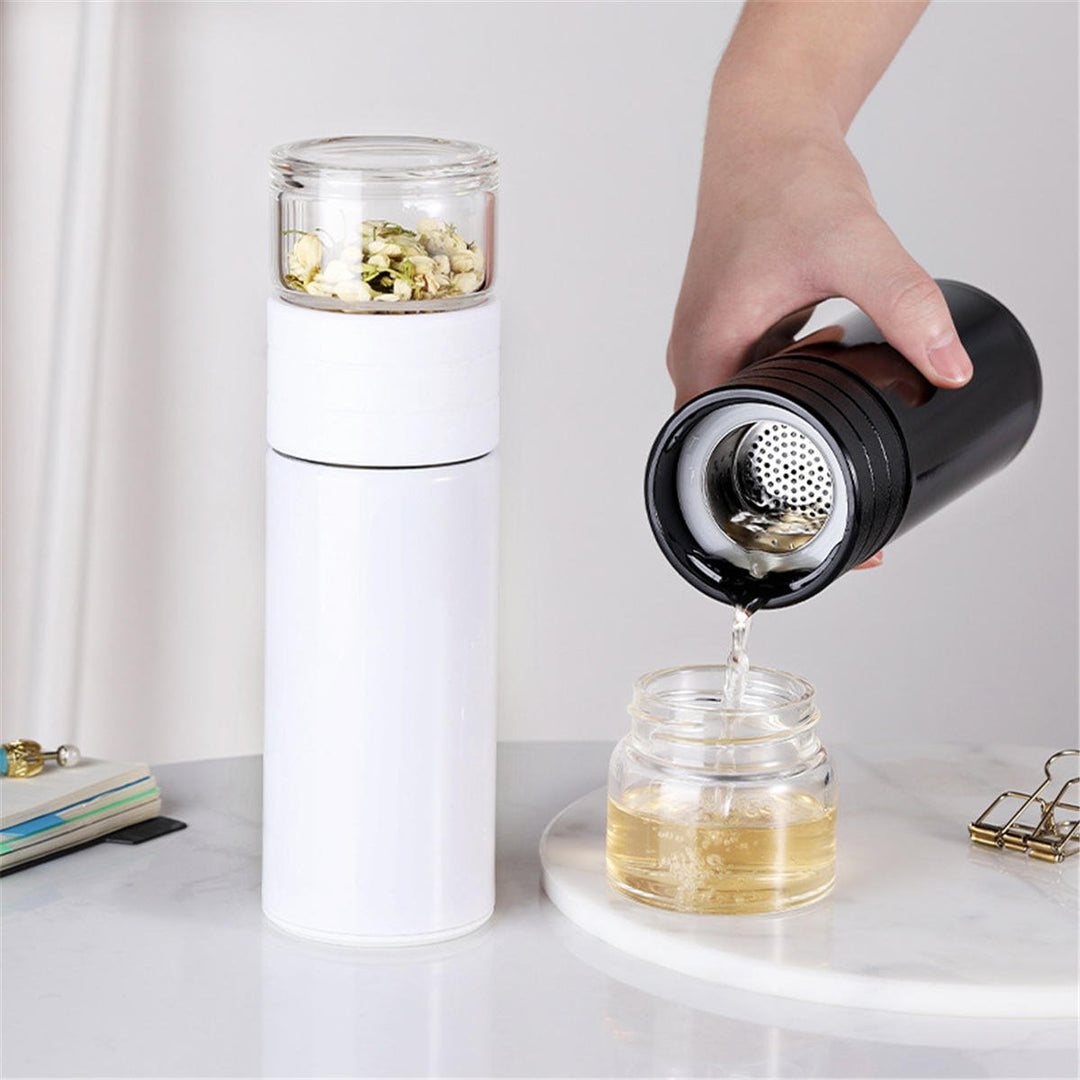 300ml Smart Touch Insulated Stainless Steel Vacuum Water Bottle Temperature Display Image 6