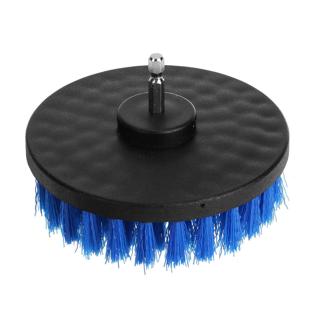 34pcs Cleaning Drill Brush Tub Clean Electric Grout Power Scrubber Cleaning Combo Tool Kit Image 3