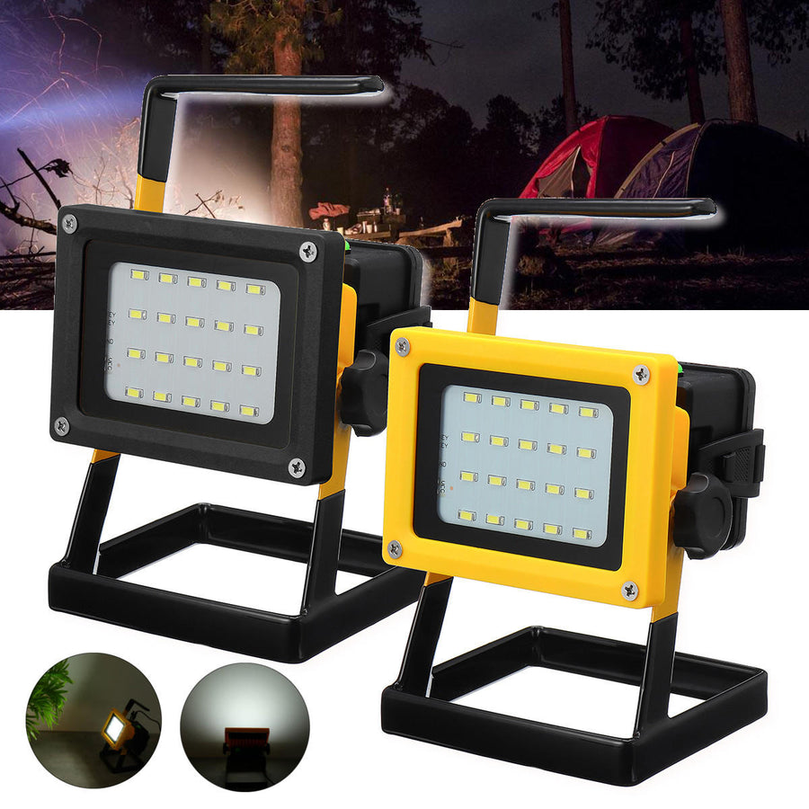 35W 20 LED Outdoor Work Light Floodlight Spotlight IP65 Waterproof Camping Emergency Lantern Image 1