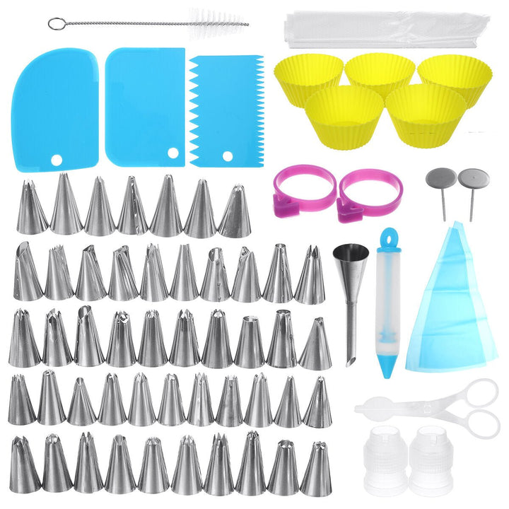 38/72/78/83 PCS Cake Decorating Supplies Kits Pastry Supplies DIY Tools Image 2