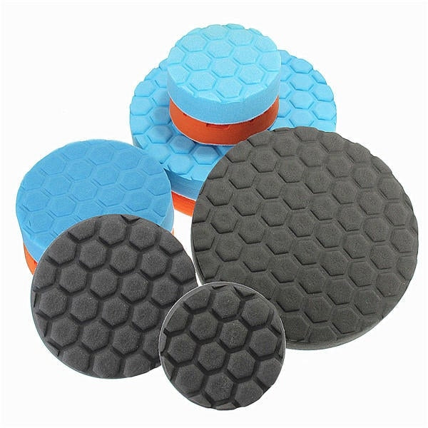 3pcs 4/5/7 Inch Buff Polishing Pad kit for Car Polisher Image 2