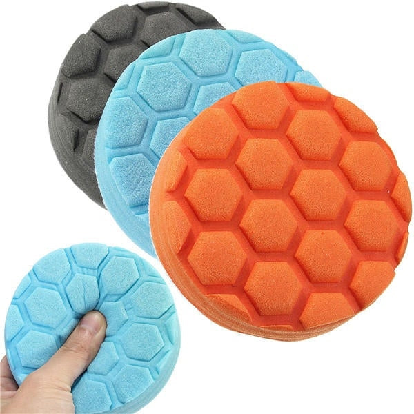 3pcs 4/5/7 Inch Buff Polishing Pad kit for Car Polisher Image 3