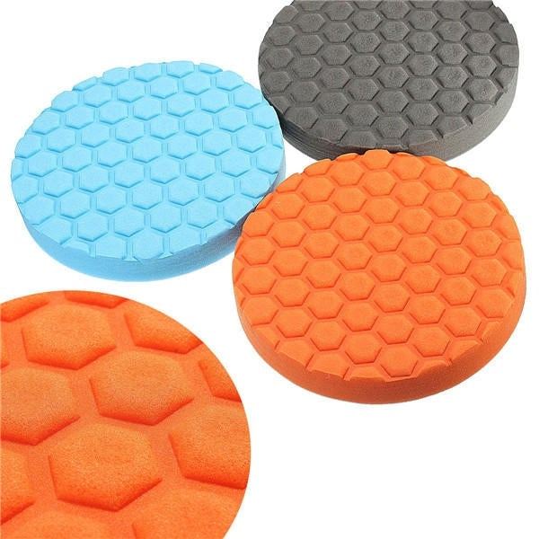 3pcs 4/5/7 Inch Buff Polishing Pad kit for Car Polisher Image 4