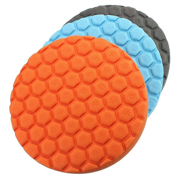 3pcs 4/5/7 Inch Buff Polishing Pad kit for Car Polisher Image 6