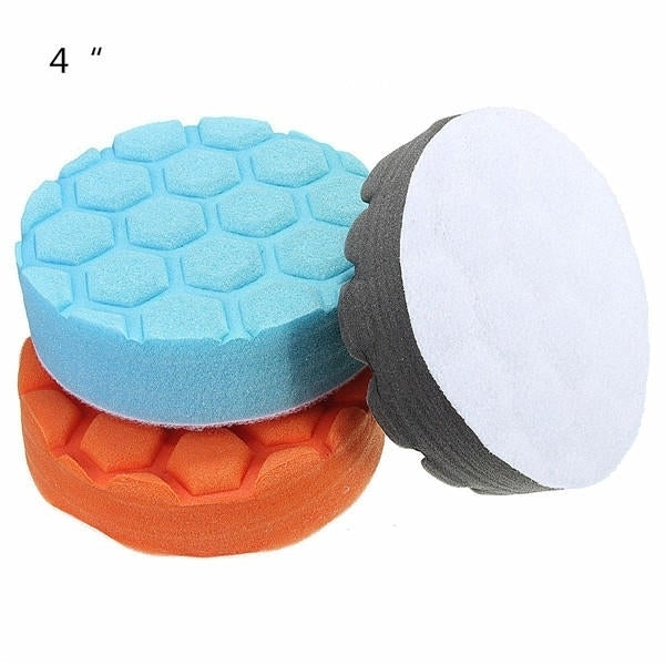 3pcs 4/5/7 Inch Buff Polishing Pad kit for Car Polisher Image 8