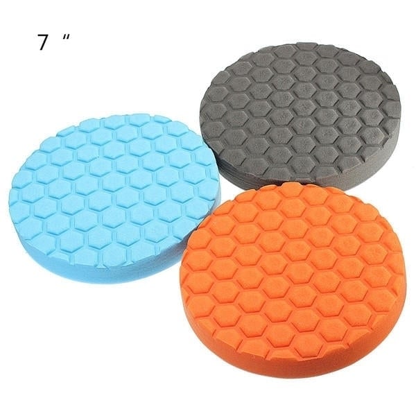 3pcs 4/5/7 Inch Buff Polishing Pad kit for Car Polisher Image 9