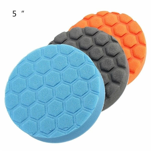 3pcs 4/5/7 Inch Buff Polishing Pad kit for Car Polisher Image 10