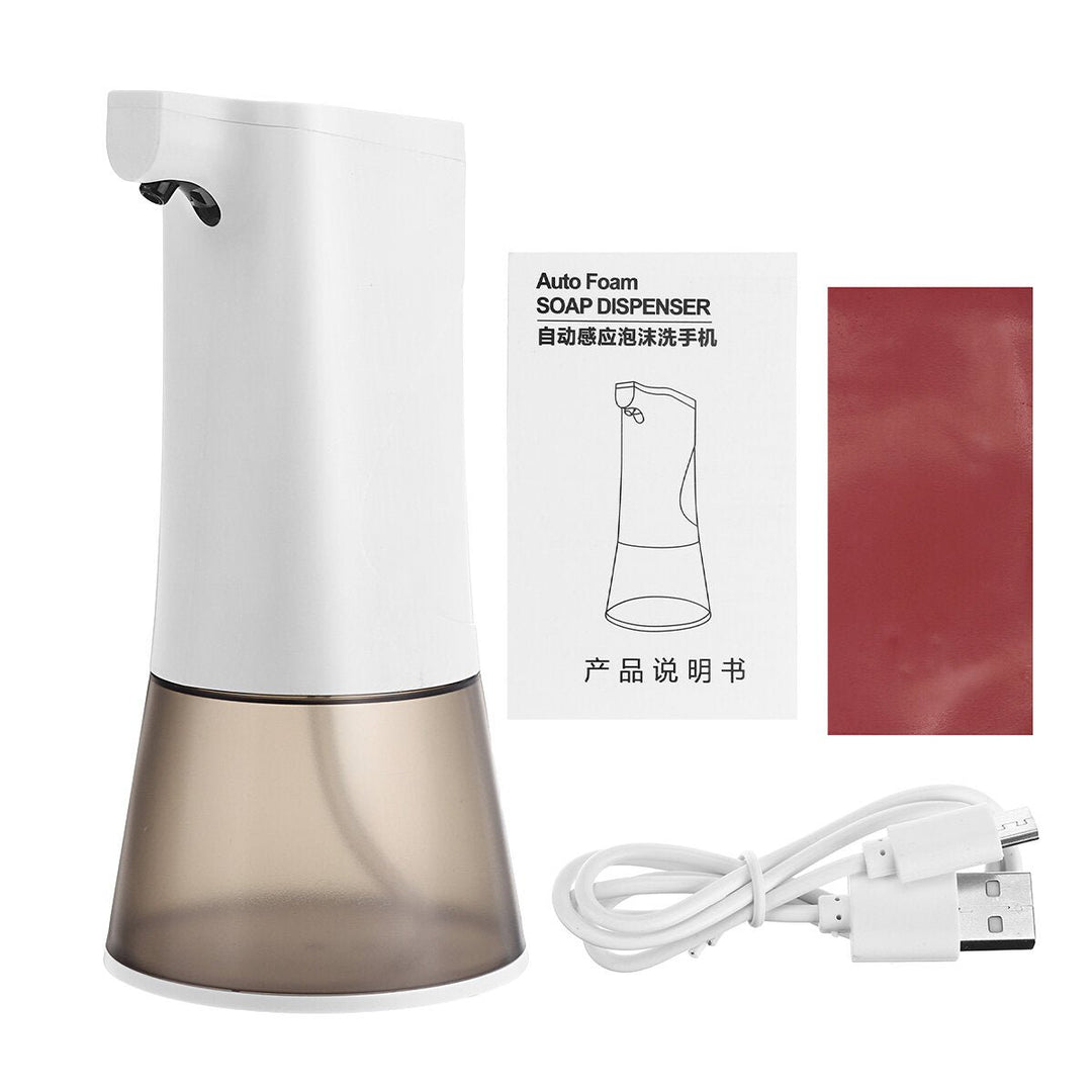 350ml Infrared Sensor Automatic Soap Dispenser Touchless Stand Foam Hand Washer Image 1