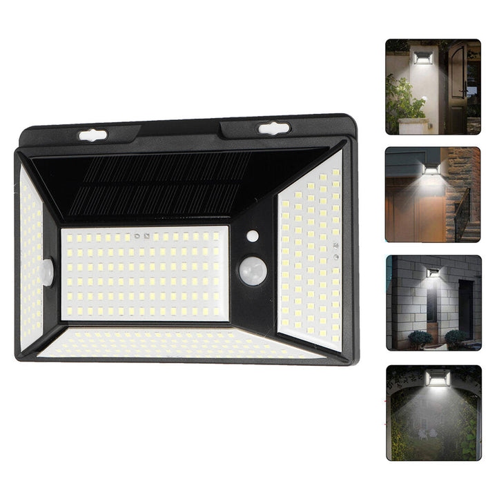 316LED Solar Garden Light Motion Sensor Waterproof Wall Lamp for Garden Patio Outdoor Light Image 1