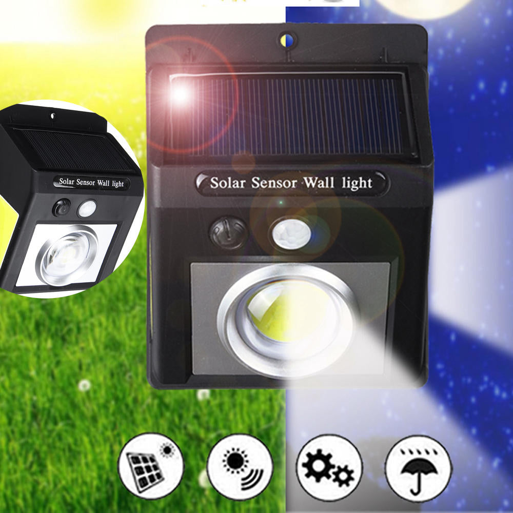 37 COB LED Solar Light PIR Motion Sensor Security Outdoor Gardern Wall Lamp Image 10