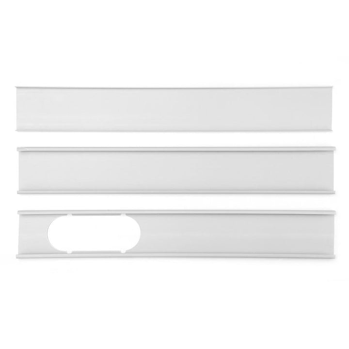 3pcs 1.9m Adjustable Window Slide Kit Plate Air Conditioner Wind Shield For Portable Air Conditioner Image 1