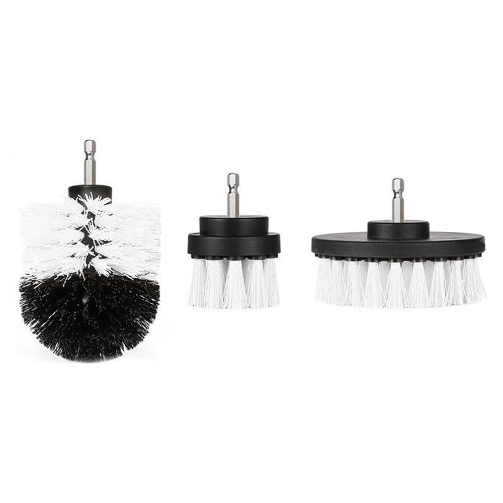 3pcs 2/3.5/4 Inch Drill Cleaning Brushes Tile Grout Power Scrubber Tub Cleaning Brush Image 1