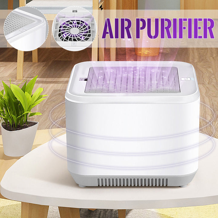 3W UV Sterilizing Air Purifier 458m/h Particle CADR 230m/h Formaldehyde CADR Low Noise for Home Office Image 2