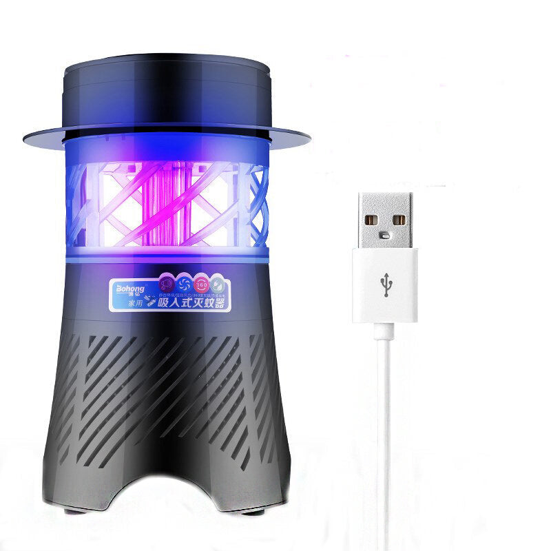 3W Electronic Mosquito Killer Lamp USB Insect Killer Lamp Bulb Pest Trap Light For Camping Image 1