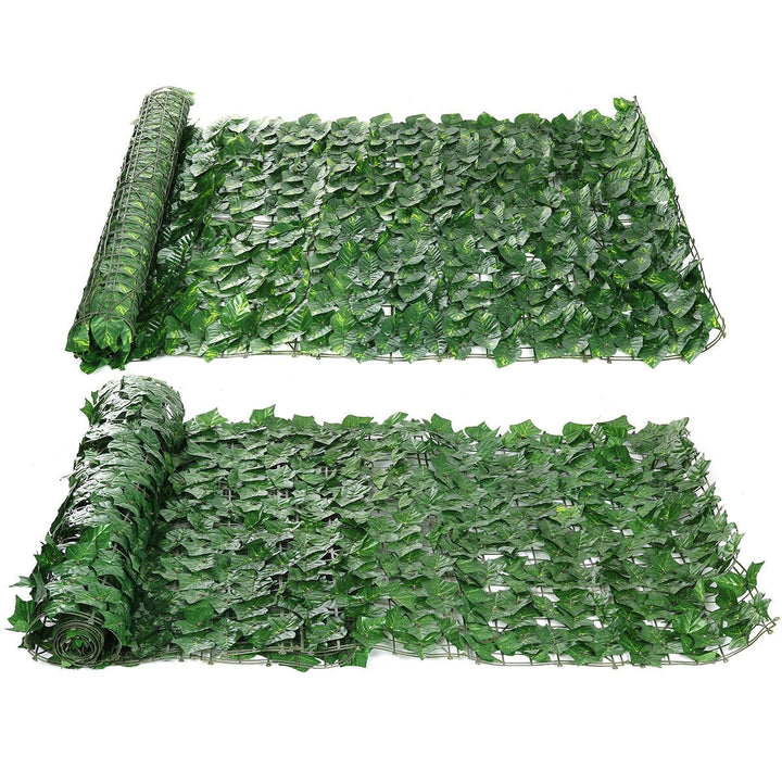 3x1M Outdoor Artificial Faux Ivy Leaf Privacy Fence Screen Decor Panels Hedge Garden Wall Cover Image 1