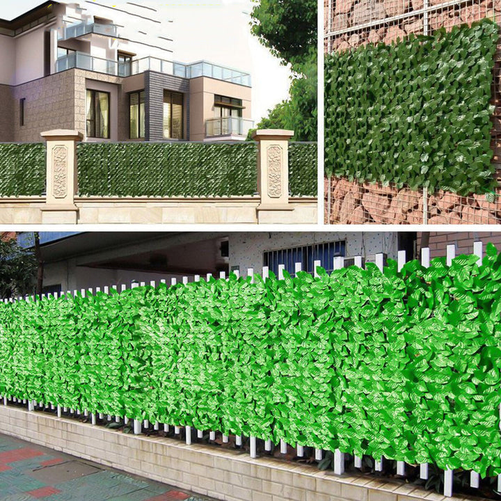 3X0.5M Artificial Faux Ivy Leaf Privacy Fence Screen Hedge Decor Panels Garden Outdoor Image 3