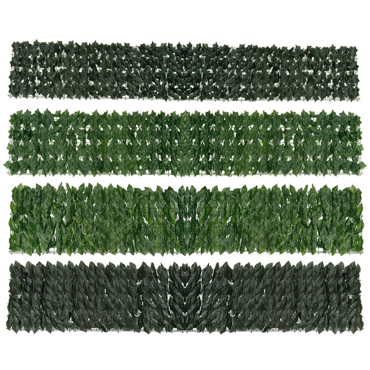 3X0.5M Artificial Faux Ivy Leaf Privacy Fence Screen Hedge Decor Panels Garden Outdoor Image 6