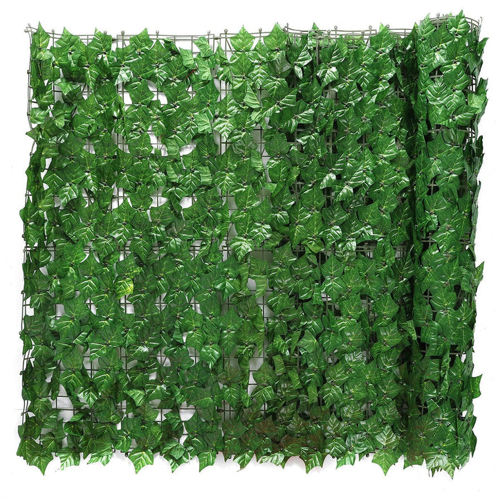 3x1M Outdoor Artificial Faux Ivy Leaf Privacy Fence Screen Decor Panels Hedge Garden Wall Cover Image 6