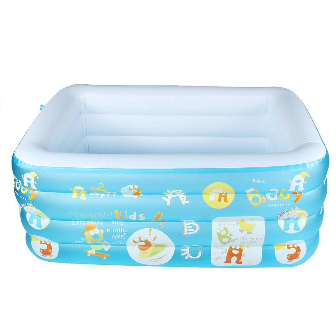 4-Layer Inflatable Swimming Pool Baby Bathtub With 19Pcs Accessories Image 9