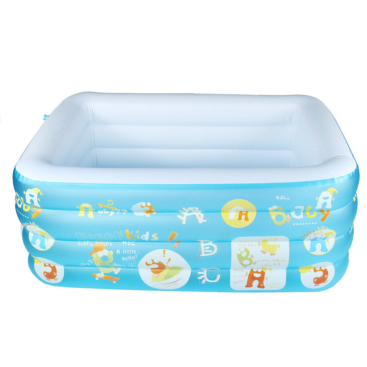 4-Layer Inflatable Swimming Pool Baby Bathtub With 19Pcs Accessories Image 9