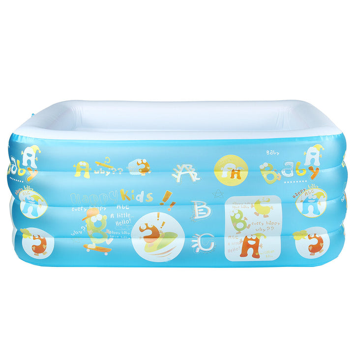 4-Layer Inflatable Swimming Pool Baby Bathtub With 19Pcs Accessories Image 11