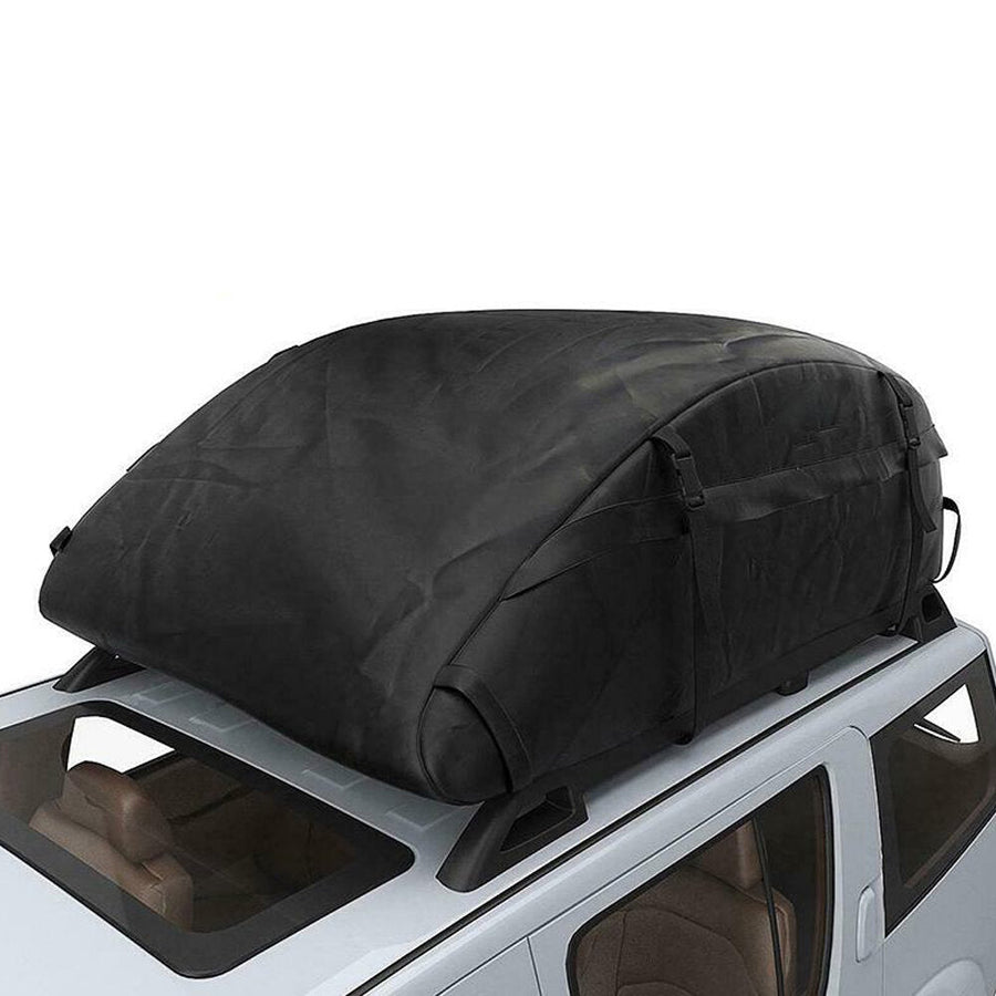 420D Oxford Cloth Car Cargo Carrier Bag Car Van Top Box Storage Bag Water Resistant Roof Luggage Bag Image 1