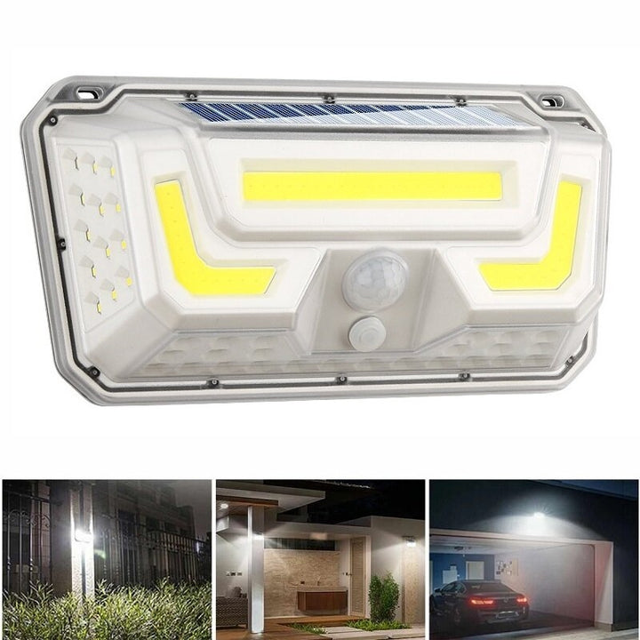 44COB+50LED Solar Lights IP67 Wall Light 3 Modes Security 270 Wide Angle Lighting Night Light Motion Sensor Image 2