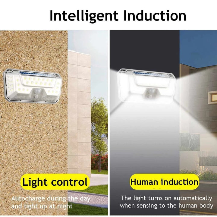 44COB+50LED Solar Lights IP67 Wall Light 3 Modes Security 270 Wide Angle Lighting Night Light Motion Sensor Image 4