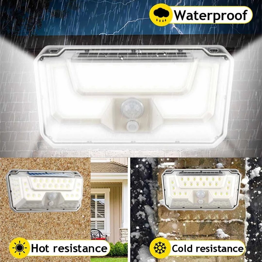 44COB+50LED Solar Lights IP67 Wall Light 3 Modes Security 270 Wide Angle Lighting Night Light Motion Sensor Image 5