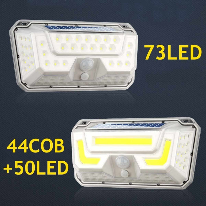 44COB+50LED Solar Lights IP67 Wall Light 3 Modes Security 270 Wide Angle Lighting Night Light Motion Sensor Image 7